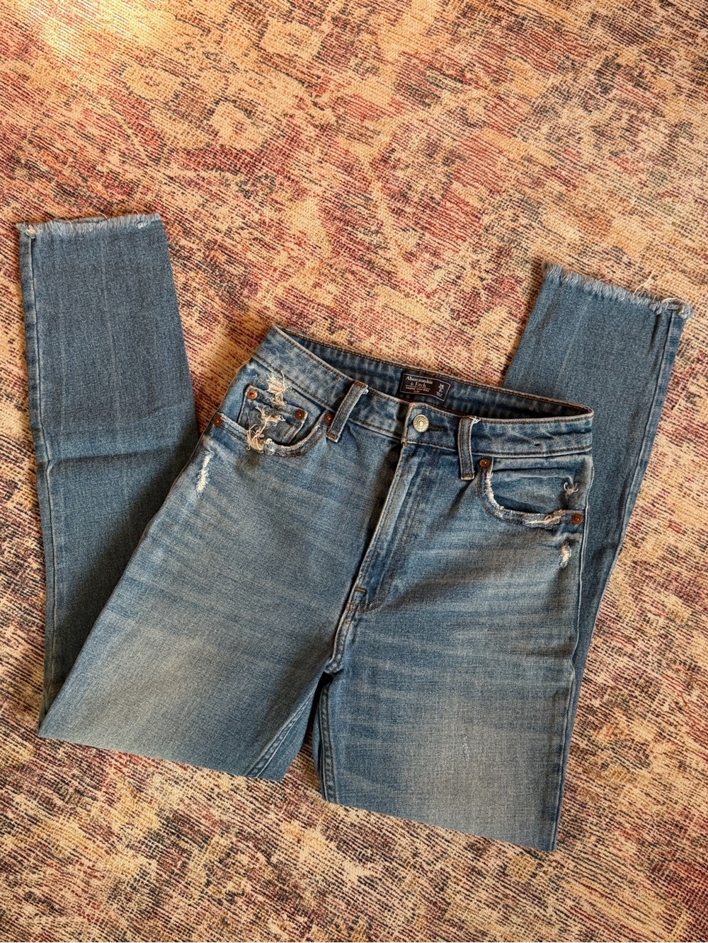 Abercrombie & Fitch Women’s Simone High Rise Slim Jeans 26 2R